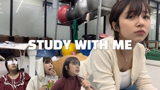 Styudy with me: 매트 필라테스/ 한국인재교육원/ 필라테스 강사/ 일상 브이로그