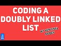 Coding a Doubly Linked List in Java | w/ Sentinel Nodes