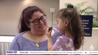 Full circle moment; Mother meets donors that helped save her daughter's life