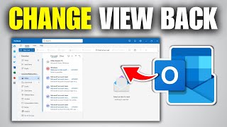 How To Change Outlook View Back To Original