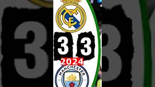 Manchester city vs Real Madrid 3-3 Highlights & All Goals 2024
