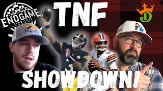 NFL DFS DraftKings Showdown Picks LIVE Early Strategy Steelers-Browns Thursday Night Football Lineup