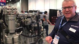 Perkins Showcases 1706J Engine at World of Concrete 2019