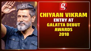 VERITHANAM Chiyaan VIKRAM Entry at Galatta Debut Awards 2018