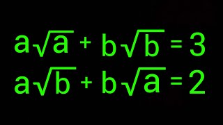 China | Can you solve this ? | Math Olympiad | a=? & b=?