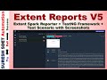 Extent Reports Version 5 with Screenshots + TestNG Framework + Realtime Scenarios | Selenium Java