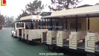 Sightseeing Tourist Trackless Train , diesel power trackless train