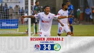 Olimpia 3 - 0 Juticalpa | Jornada 2 - Clausura 2025 | 26/1/25