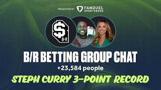 Steph Curry Chasing 3-Point Record in Warriors vs. Knicks | B/R Betting Group Chat Show
