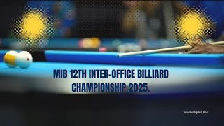 MIB 12th INTER-OFFICE CHAMPIONSHIP 2025 - LIVE  2/3