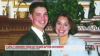 Family honoring fallen teen's memory with foundation in his honor 20 years after tragic car accident