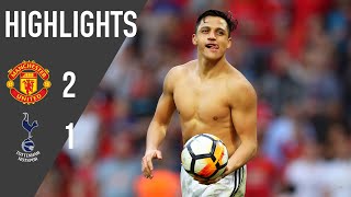 Manchester United HIGHLIGHTS & CELEBRATIONS v Spurs #EmiratesFACup semi final | Manchester United