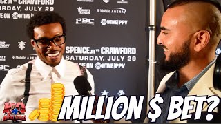 🚨KO EXCL🚨 Errol Spence REVEALS words said in faceoff w Terence Crawford #spencecrawford