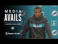 Jevon Holland meets with the media - September 8 | Miami Dolphins