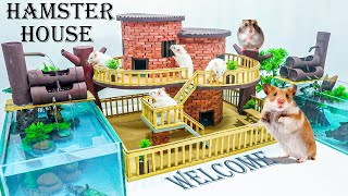 Build Hamster Maze - DIY Brick House For Hamster