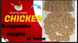 Ramzan preparation  save your mony.time.& enrgy  Chinese chekin  & vegetables nuggets ...💖