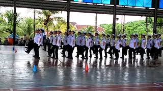 ST JOHN AMBULANCE SMK Ledang Pertandingan Kawad Kaki NGO daerah Tangkak 2018