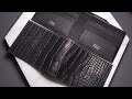 Making Traditional Bifold Wallet in Alligator