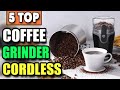 Best Cordless Coffee Grinder | Portable Coffee Grinder | USB Rechargeable Coffee Grinder