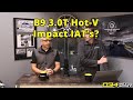 Does The Hot-V Setup On The B9 3.0T Impact IAT's? | 034Motorsport FAQ