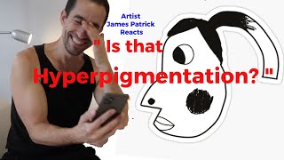 Artist REACTS to " is that Hyperpigmentation " Art meme trend