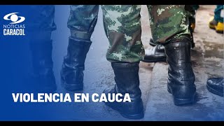 Soldado murió durante combates con disidencias de las FARC en Cauca