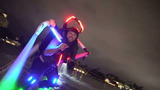 ATLANTIC FLYBOARD SHOW - Private Mansion Party Miami Beach