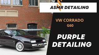 VW Corrado G60 - ASMR DETAILING