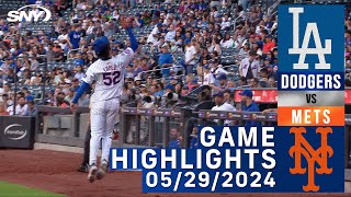 Mets vs Dodgers (5/29/2024) | NY Mets Highlights | SNY