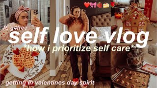 COZY SELF CARE WINTER DAY IN MY LIFE VLOG❤️🌹self love, valentines day spirit \u0026 embracing happiness