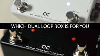 Choosing Your Dual Loop Switcher: Tri Loop, Black Loop, White Loop  || One Control Wednesday