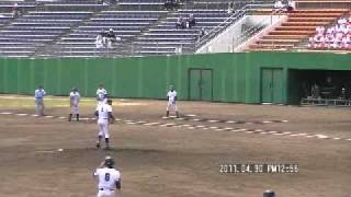 総合技術ＶＳ広陵　2011,4,30　春季広島県大会準決勝