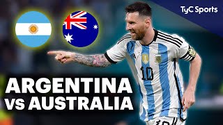 ARGENTINA vs AUSTRALIA 🔴 EN VIVO POR TyC SPORTS ⚽ AMISTOSO INTERNACIONAL