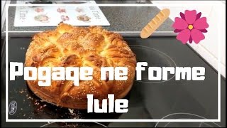 Flower-shaped bread / pogaqe ne form lule #07