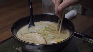 (Magyar változat) A legjobb ajánlott hátzsír Tonkotsu Ramen Tokióban, a Men-shou Taketora Roppongi