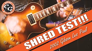 Shredding on a 2002 Gibson Les Paul Standard | Guitar Demo \u0026 Tone Test