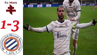 Metz VS Montpellier 1-3 Extended Highlights & All Goals 2021 || Montpellier GOALS VS METZ LIGUE1