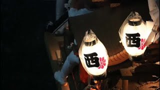 大正西地区だんじり柏原駅前パレード　ぶんまわし