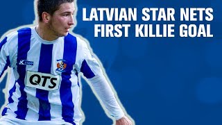 Latvian star Maksimenko scores first Killie goal!