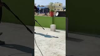 Waterproofing Surface Preparation#construction #waterproofing #trending#viralvideo #shorts