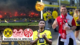 BVB vs. Mainz 05 - Dortmund unter Tränen😨 I VLOG I Dechent7