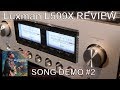 Luxman L509X Integrated HiFi Amplifier Review Song Demo #2 + Chord Qutest KEF Reference JPlay