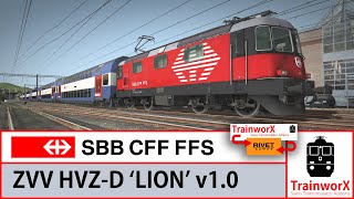 TrainworX HVZ-D Shuttle (Pendelzug) for TS1 | Trailer