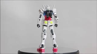 ガンプラまわしてみた [HGBD 1/144 GBN-GF//RX78 GBN-ベースガンダム] 025