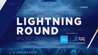 Lightning Round: Don't sell Trade Desk, 'buy it below 80', says Jim Cramer