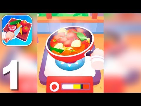 Tutorial de juego de The Cook (por SayGames) 1-10 niveles (Android)