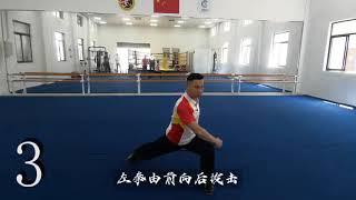 Chinese Nanquan｜教学课堂｜第三招 翻身挂盖拳