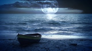 Fall asleep to waves shining in the moonlight and beautiful melodies