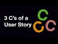 3c of a user story