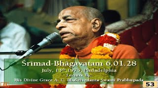 Srimad Bhagavatam -SB 6.1.28-29 I HDG Srila PrabhupadaI 24.10.2020